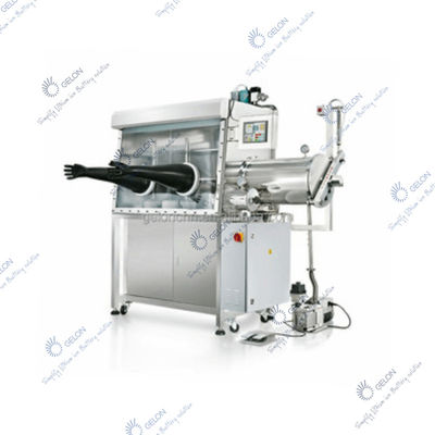 Stainless Steel Single Working Station Glove Box with PLC Control System for Battery Production Equipment H2O O2 less than 1ppm