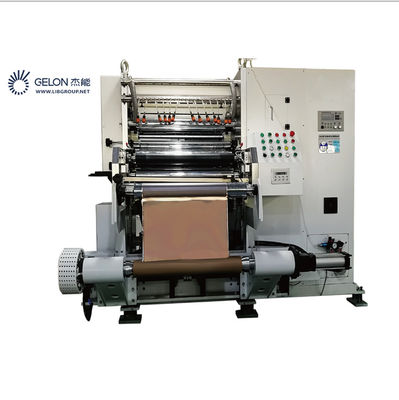 Lithium Ion Batteries Automatic Slitting Machine For 18650 21700 Battery Production