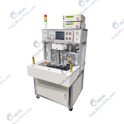 Soft Pack Battery Heat Sealer , Rotary Top Side Sealing Battery Assembly Machine