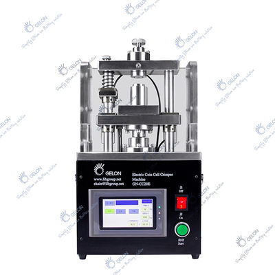 Electric Coin Cell Crimper 5m/Min Hydraulic Battery Sealing Machine