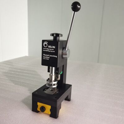 Gelon GN-CP20 Manual Coin Cell Punching Machine with SKD11 Material CR2032 Standard and 300Kg Manual Pressure for Lithium Battery Research