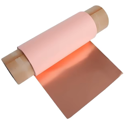 Standard Copper Foil Customized Length Width Thickness Single-matte or Double-matte for Battery Anode High-Conductivity Cu Foil