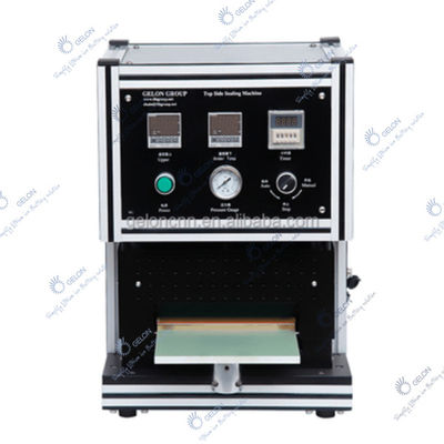 Black Lithium Battery Pouch Cell Assembly Equipment Top Side Sealing Machine