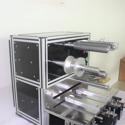 Semi Auto Desktop Battery Stacking Machine Z Shaped Laminated 12/S Piece
