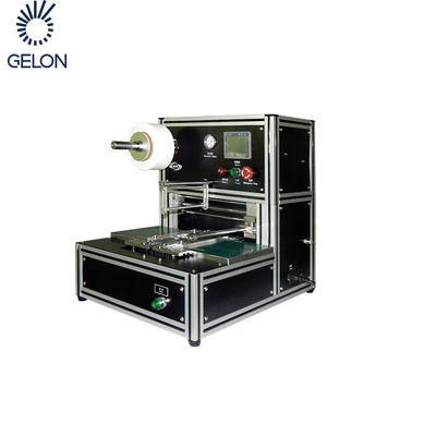 Semi Auto Desktop Battery Stacking Machine Z Shaped Laminated 12/S Piece