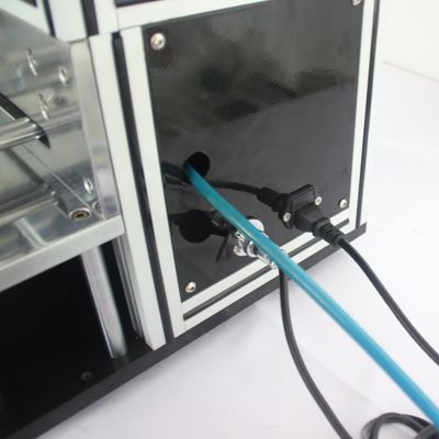 Semi Auto Desktop Battery Stacking Machine Z Shaped Laminated 12/S Piece