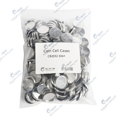 304SS/316SS Material 0.25mm Thickness CR2032 Dimension Coin Cell Case for Lithium Ion Battery