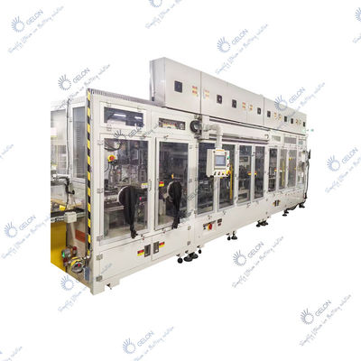 Lithium Ion Battery Assembly Line Automatic Cylinder Cell Assembly Line All In One