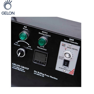 Lab Desktop Battery Electrode Manual Roller Pressing Machine Battery Research