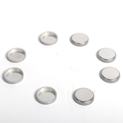 Silvery White Lithium Ion Battery Material CR20XX Coin Cells Cases