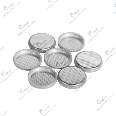 Silvery White Lithium Ion Battery Material CR20XX Coin Cells Cases