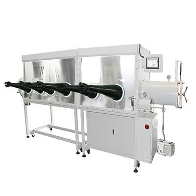 Battery Research Single Station Chamber Vacuum Glove Box  H2O O2 Less Than 1ppm