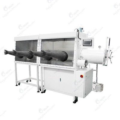 Stainless Steel Double / Four Station Isolation Glove Box Battery Making Machine