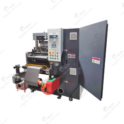 Lithium Battery Electrode Slitting Machine with ±0.05mm Precision, Circular Knife Cutting, and 40-200mm Reel Width