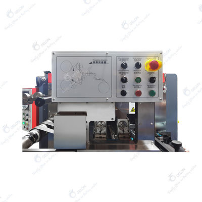 Lithium Battery Electrode Slitting Machine with ±0.05mm Precision, Circular Knife Cutting, and 40-200mm Reel Width