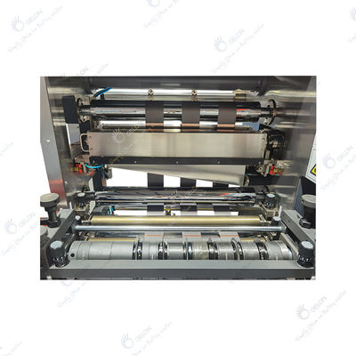 Lithium Battery Electrode Slitting Machine with ±0.05mm Precision, Circular Knife Cutting, and 40-200mm Reel Width