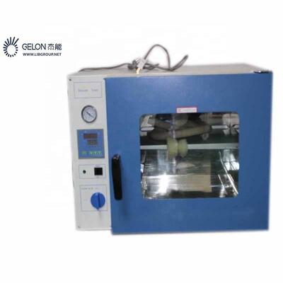 Gelon 220V Lithium Battery Vacuum Drying Oven with PLC Automatic Control Touch Screen 1-Year Warranty for Research Lab Line
