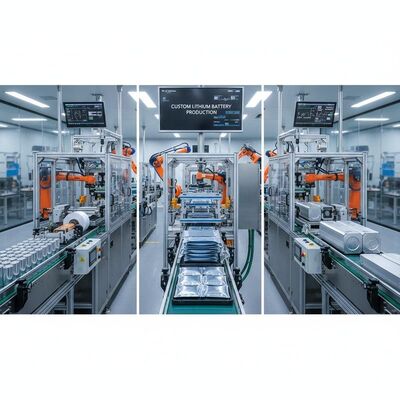 Custom Lithium Battery Production Line for Cylinder Cell with Turnkey Project Solution
