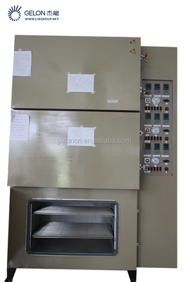 Gelon Lithium Lon Battery Electrode High Baking Three Layers Vacuum Oven Production Line Oven Equipment