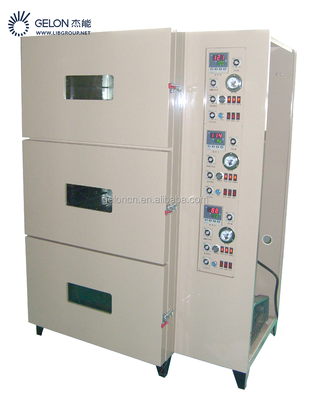 Gelon Lithium Lon Battery Electrode High Baking Three Layers Vacuum Oven Production Line Oven Equipment