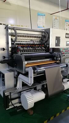 Automatic Roll to Roll Electrode Continuous Slitting Machine for Lithium Ion Batteries with 70 - 250μm Thickness and 0 - 40m/min Cutting Speed