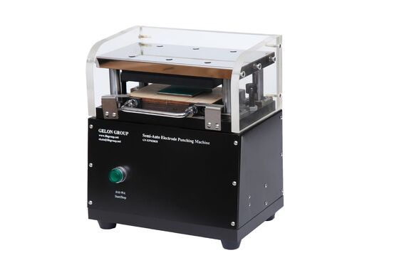 Lithium Cell Electrode Punching Machine with Vertical Burr ≤100μm and Max. L120*W80mm Die Cutting Dimension for Pouch Cell Electrode