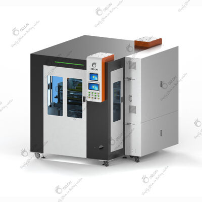 Automatic Electrode Slitting Machine with High-Precision ±0.1mm Accuracy, Servo-Controlled Blade Drive, and Dual-Shaft Rewinding for Lithium Battery Manufacturing