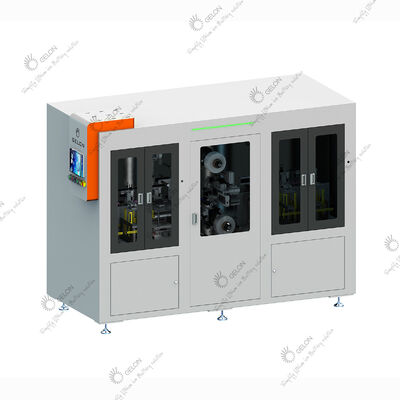 Automatic Pouch Forming Machine with SUS304 Stainless Steel, CCD Vision Inspection, and FFU Clean Air Enclosure for Lithium Battery Electrode Assembly