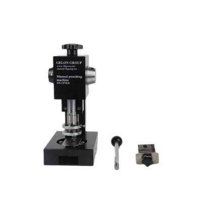 Gelon GN-CP20 Manual Coin Cell Punching Machine with SKD11 Material CR2032 Standard and 300Kg Manual Pressure for Lithium Battery Research