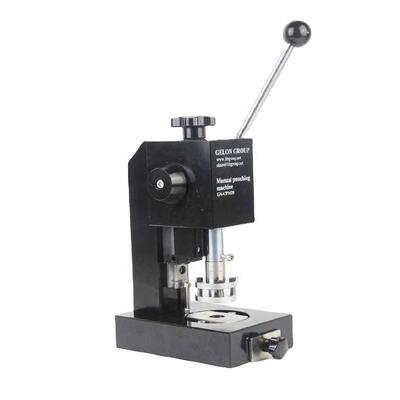 Gelon GN-CP20 Manual Coin Cell Punching Machine with SKD11 Material CR2032 Standard and 300Kg Manual Pressure for Lithium Battery Research