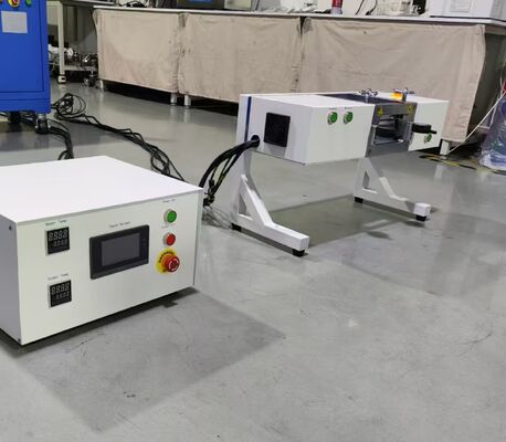 Laboratory Lithium Cell Electrode Dry Calendering Machine with Adjustable Rolling Temperature and Precise Roller Gap Control
