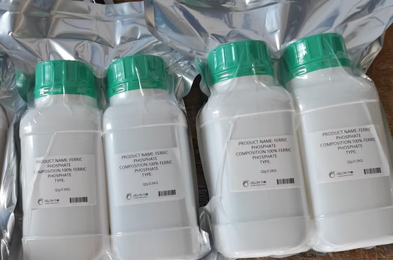 Ferric Phosphate FePO4 Powder 99% Min Faint Brown Powder Molecular Weight: 150.82  CAS: 10045-86-0 Sodium-ion Battery Material