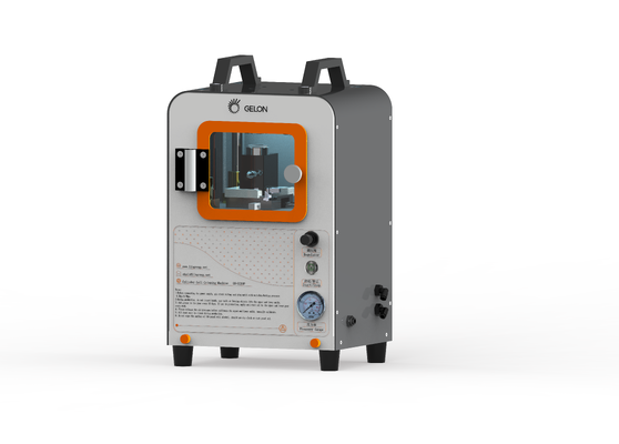 Lab Pneumatic Cylindrical Battery Crimping Machine 18650 Cell Sealing Equipment For Lithium Ion Battery Research