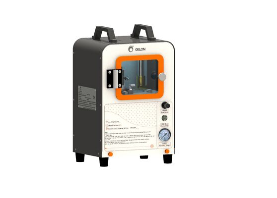 Lab Pneumatic Cylindrical Battery Crimping Machine GN-CC50P 18650 Cell Sealing Equipment For Lithium Ion Battery Research