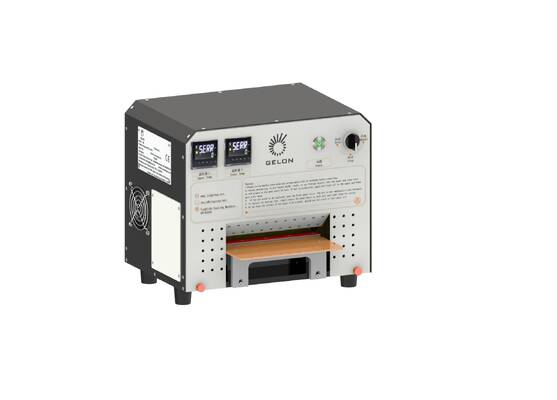 GELON GN-HS200 Top and Side Sealing Machine For Pouch Cell Lithium Battery Aluminum Laminated Film Heat Sealing Lab