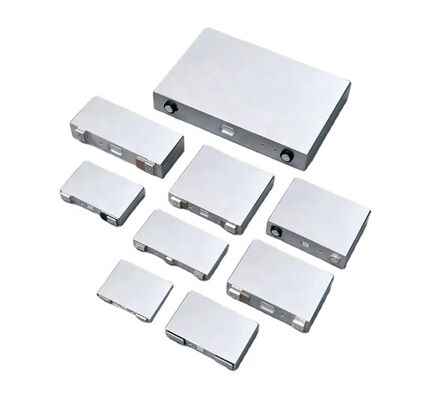Gelon Prismatic Battery Case Battery Case Prismatic Cell Aluminum Case with Lid Used for Ev Battery Pack 18*65*130mm Dimension