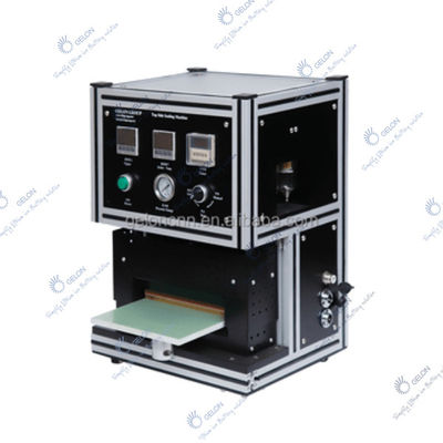 PLC Controlled Adjustable Temperature Pouch Cell Sealing Machine with Safety Light Curtain
