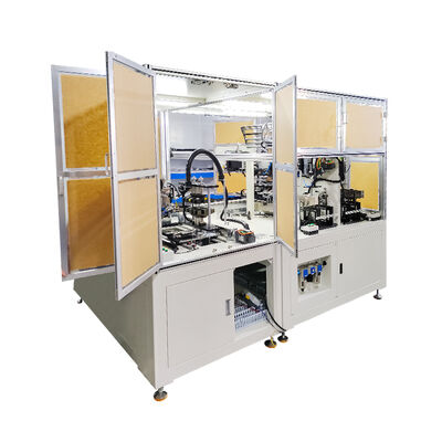 Automatic Battery Electrode Stacking Machine with 1.5~1.8 s/pcs Efficiency and ≥99% Pass Rate for Pouch Cell Manufacturing